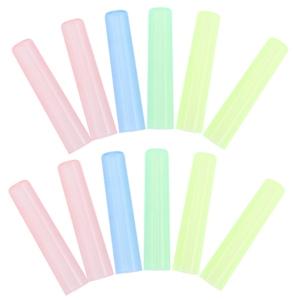 100 stk. plastik blyantspidsbeskyttelse blyantspidsbeskyttelse (4,5X1CM, tilfældig farve)
