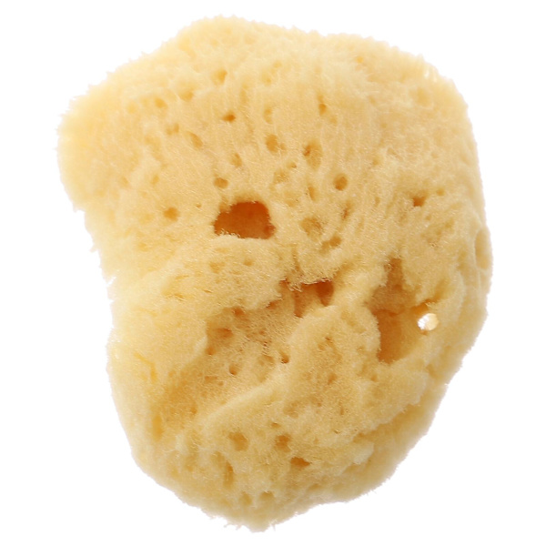 Konstnärsvamp Vattenfärgssvamp Barnkonst Målningsvamp Alla former (4X2cm, Gul)