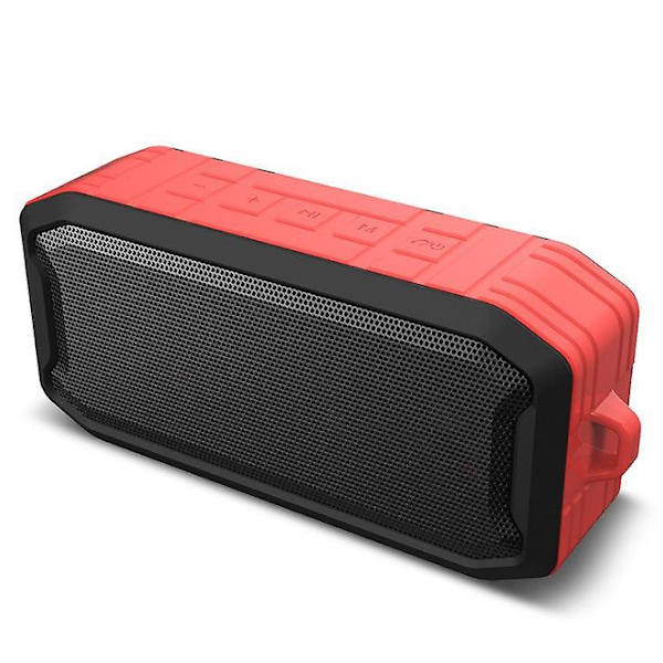 Mini bärbar bluetooth-högtalare (röd)
