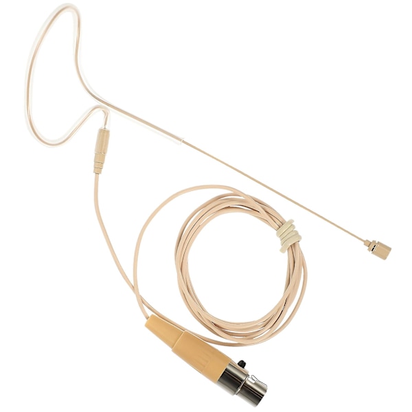 Enkeltøret headset-øretelefonmikrofon egnet til forelæsninger, liveoptrædener og podcasts (130X1.2X1.2cm, figur 3)