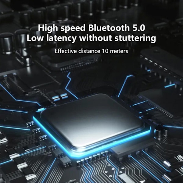 Bluetooth-högtalare i tyg, kreativ utomhus- och skrivbordshögtalare, miniljudutstrålande subwoofer-högtalare (svart)