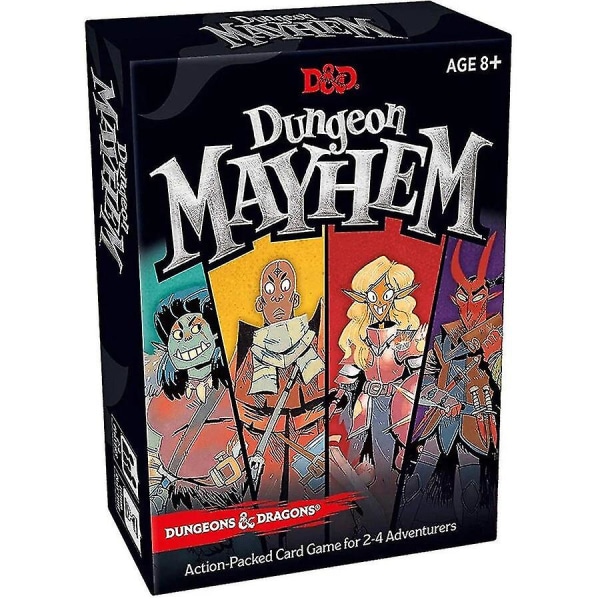 Dungeones Mayhem Dungeonsing Dragons Kortspel 120 Kort Leksak Underhållning Fest Familj Vänner Strid För Baldurs Gate Bräde