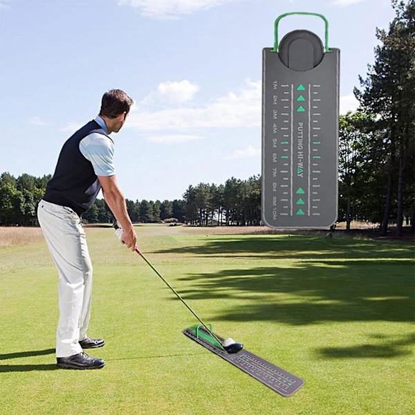Golf-tarkkuuden etäisyysputtiharjoitus, tarkkuuden etäisyydenhallinnan palaute