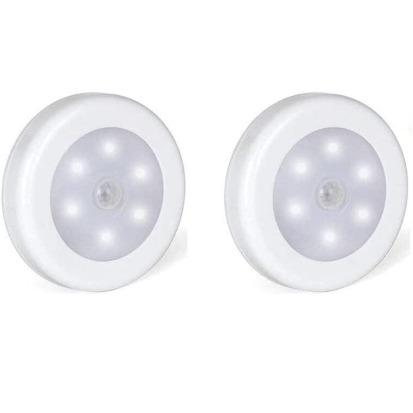 Set med LED-limlampor, LED-belysning med magnetbas (batteridriven)