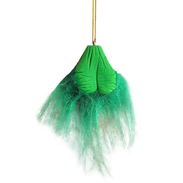 Hårete Grinchy Ball Ball Julepynt