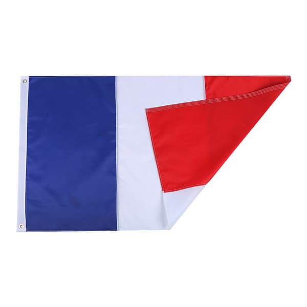 JOORRTFrankrikes flagga 90x150 cm