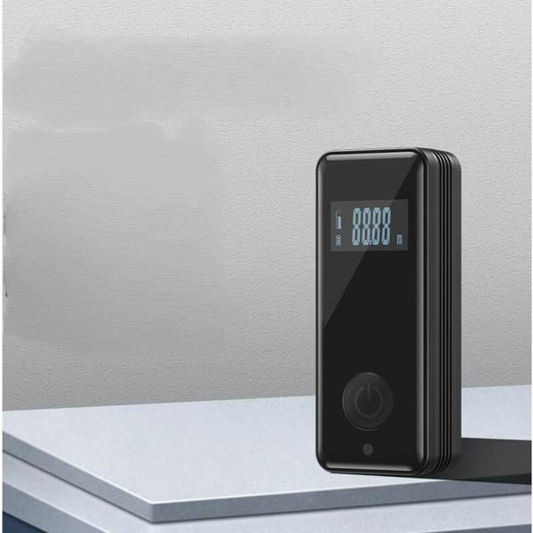 Mini infraröd avståndsmätare, digital display, 30 meter