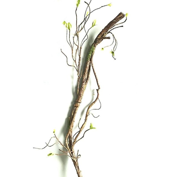 2023Ny 90 cm falska trädgrenar Rotting konstgjorda blomsterrankor för bröllop gör-det-själv-inredning（L）