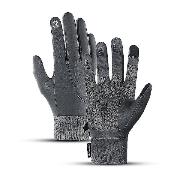 Comfyhands - Termiske Handsker, Comfyhands Vinter Touchscreen Handsker Til Mænd Kvinder（XL, Grå）