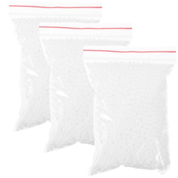 3 pakkausta minipalloja tee-se-itse askarteluun (valkoinen) (0,30X0,30X0,30cm, kuten kuvassa)