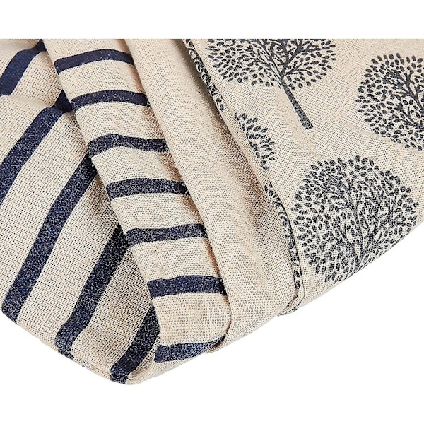 3-pack bomullskassar för matvaror, 15 x 16,5 x 3,5 tum