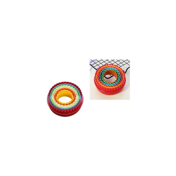 Kitchen Craft Set med 12 runda kakformar