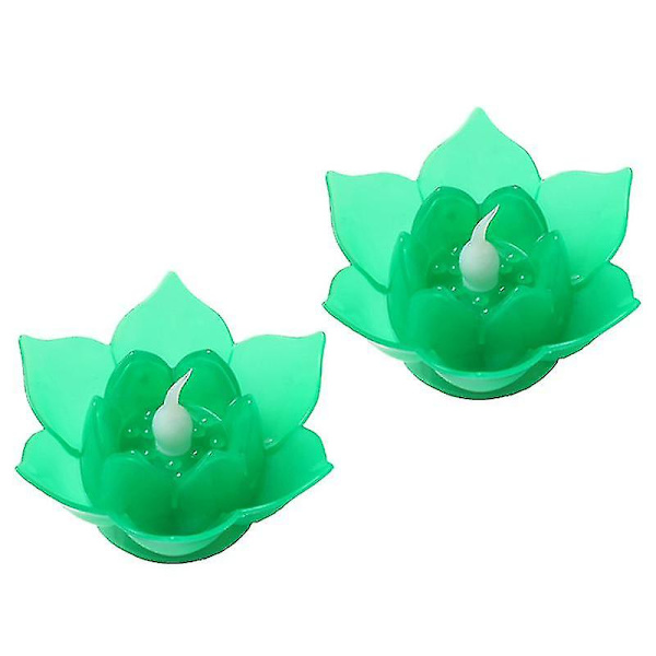 2 stk. LED Lotus Lys