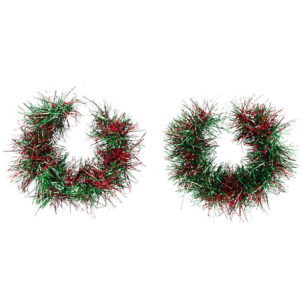 Ett par julörhängen för kvinnor Drop Earrings Flickor Holiday örhängen Örhängen (8X8 cm, som visas på bilden)