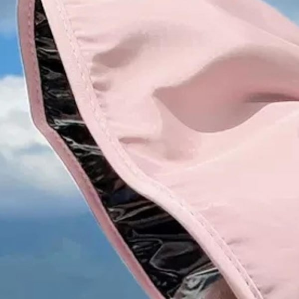 Solhatt med mjukt bomullsblandat material och bred brätte för utmärkt solskydd för alla tillfällen. (rosa)