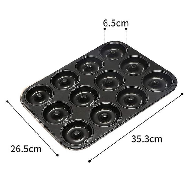 Smultringformet kakeform Non-Stick Donut Ring Baking Pans