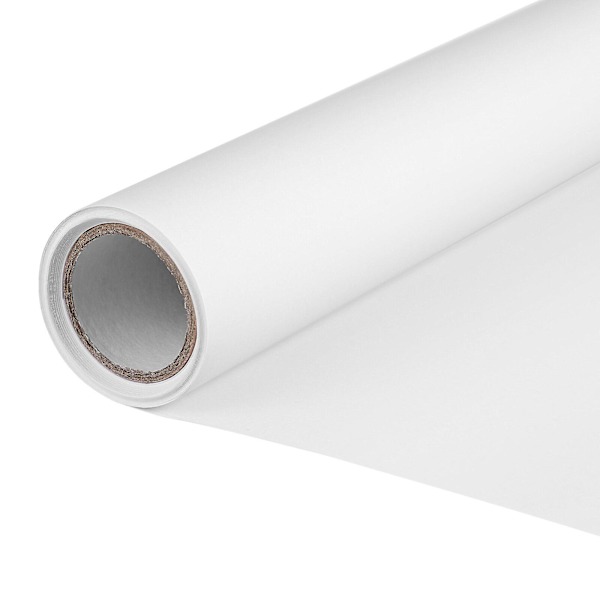 Ritpapper rulle affischpapper kraftpapper rulle vitt inslagpapper (vitt) (500X45 cm, vitt)