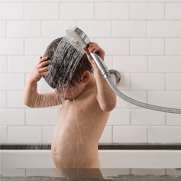 1 stk. Fleksibel bruseslange, anti-knæk fleksibel, universel bruseslange til brusehoved og brusehoved til håndholdt bidet i badeværelse, have(