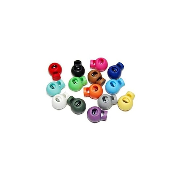 Gap Cord Plugs, Runda, Ball Rocker, Plast, Slumpmässig Färg, 25-pack (Slumpmässig Färg)