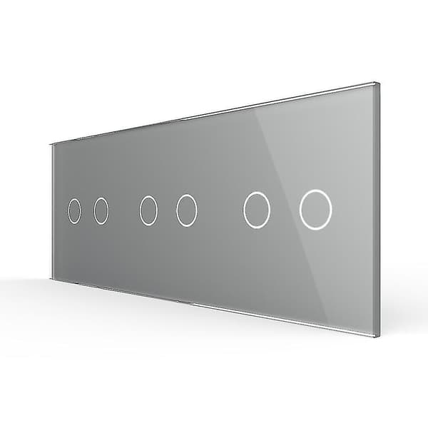 Grå C7 3c2 222mm*80mm Hvit Perle Krystallglass For Bryter