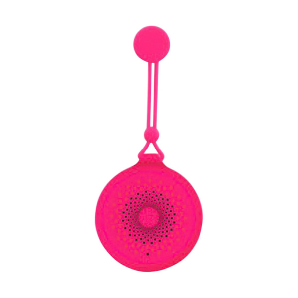 Bluetooth-duschhögtalare Handsfree-högtalartelefon med inbyggd mikrofon Dedikerad sugkopp för duschar Bluetooth 5.0 IP64（Rosa）
