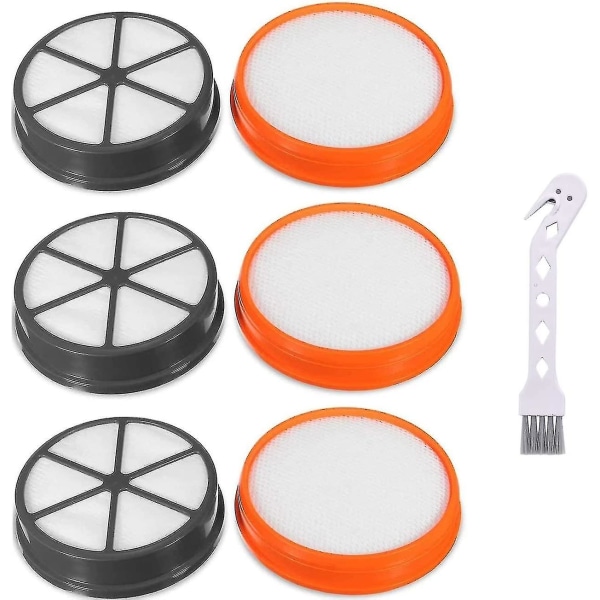 Typ 90 filter för Vax Mach Air Lift Stretch Pet Max Hoover dammsugare, 3-pack premium pre & post motor Hepa filter set ersättningskit för Vax