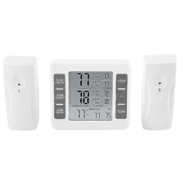 Digital kyl/frys termometer, utomhus utomhus termometer trådlös