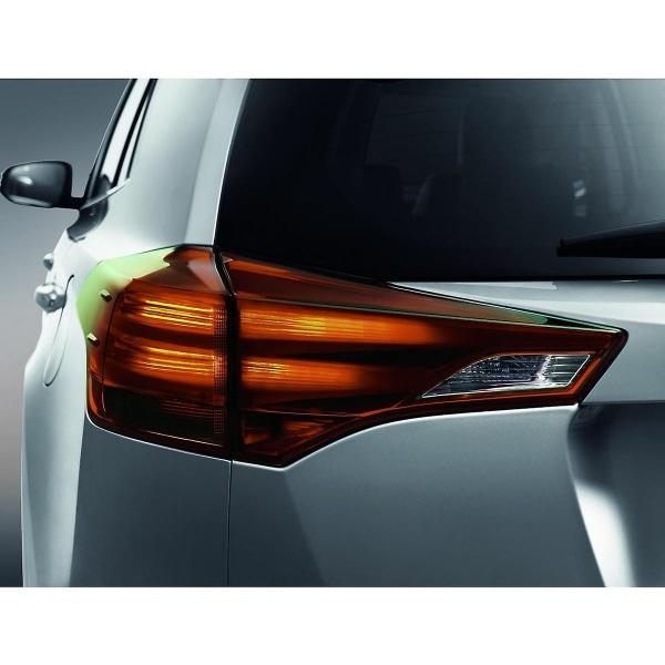 Läpinäkyvä itseliimautuva kalvo auton ja moottoripyörän ajovaloihin, koristeluun ja suojaukseen, 30 x 120 cm (oranssi)
