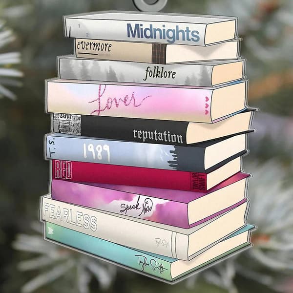 Taylor julepynt, albumbokpynt, turné julepynt