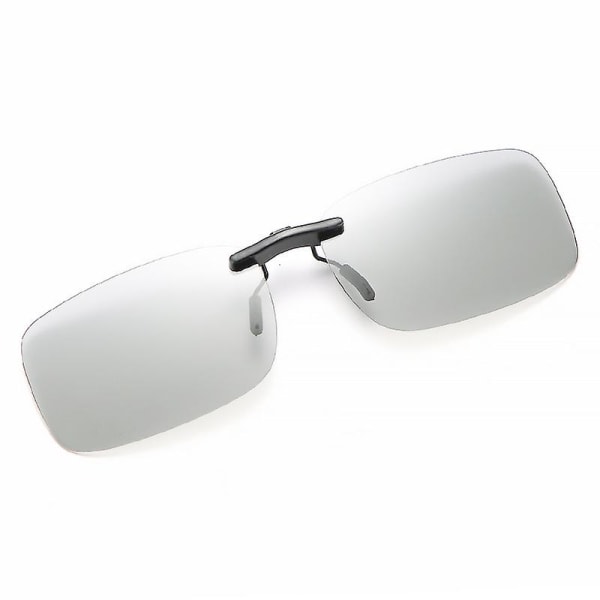 Svart og grå snøfnuggklemme Polariserte solbriller Antirefleks Uv400 briller For menn Kvinner Kjøring Reise Utendørs Sport