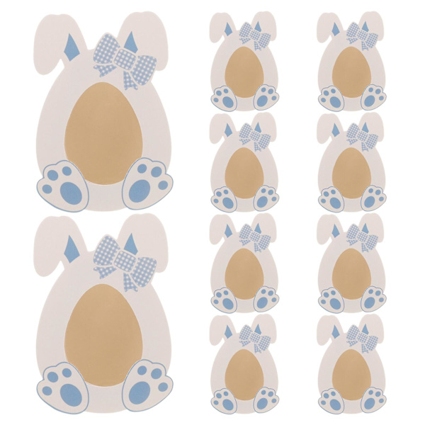 10-pakkaus pääsiäiskarkkilaatikko söpö pupu karkkilaatikko paperikakku säilytyslaatikko (9.00X4.00X4.00CM, kuten kuvassa näkyy)