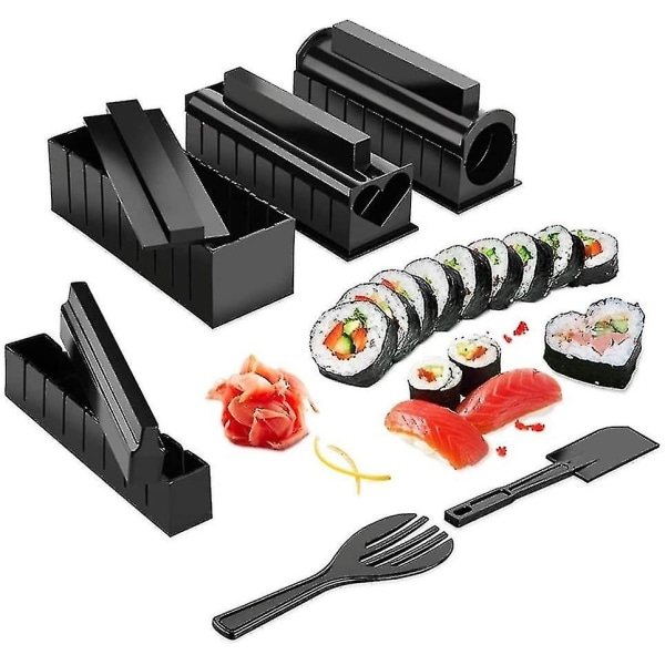 Sushi Set Maker, 10 st Sushi Set för nybörjare för Sushi Diy