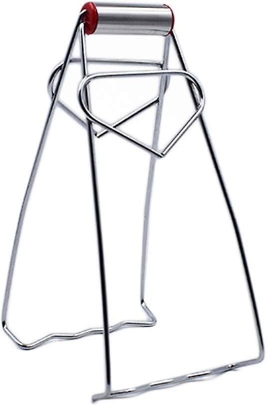 Skålholder i rustfrit stål, foldbar, 1 stk.