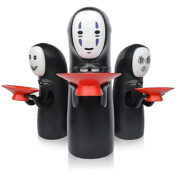 Automatisk sparegris Faceless leketøy sparegris design Miyazaki Spirit Away batteri julegave