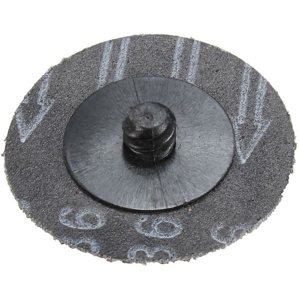 50 st 36 Grit 2'' Roll Lock Sandpapper Slipdiskar Typ R Sander Roloc Slipmedel