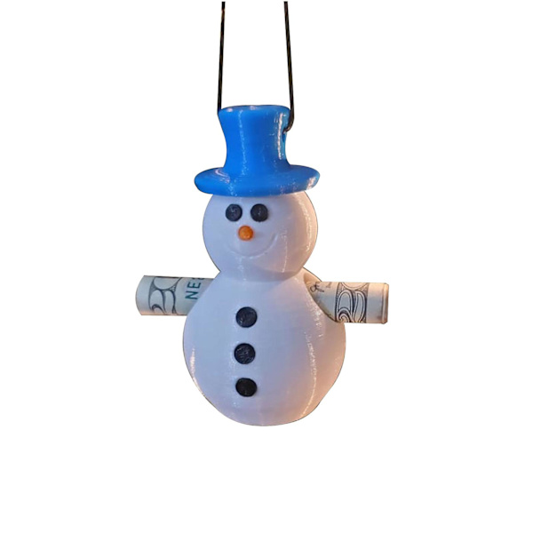 2023 Morsom Julepenger Ornament - Julepynt i Resin
