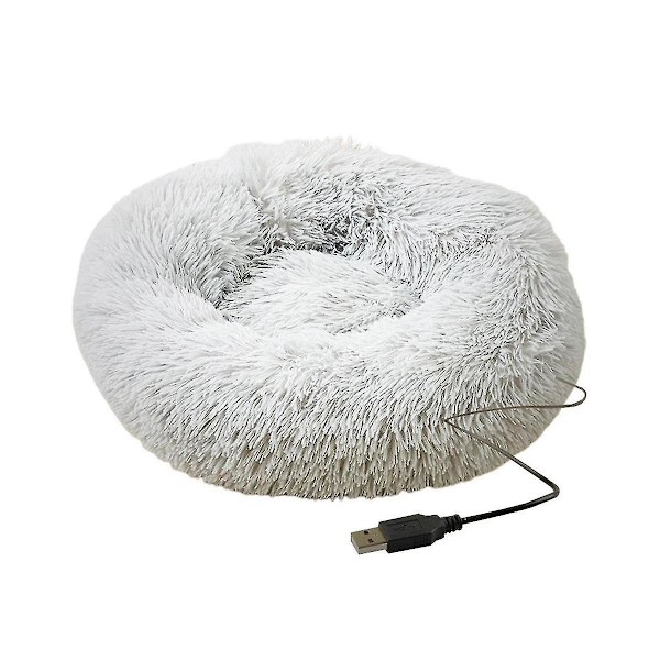 Lemmikkien lämmityspesä Usb-sähköpeitto Kennel Koiranmatto Pieni lemmikkisänky Lemmikkien vakiolämpötilan pesä Pe（harmaa）