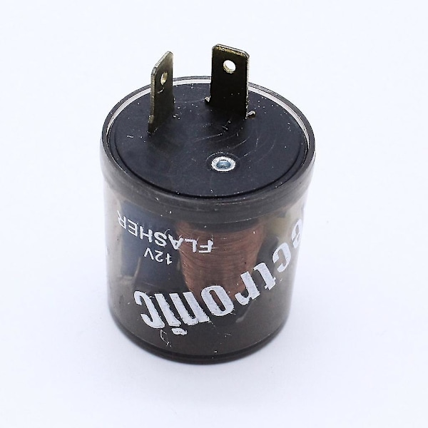 2-pin bil LED blinklysrelé Blinklysrelé 20A LED blinklysreléløsning Langvarige ytelser 12V blinklys