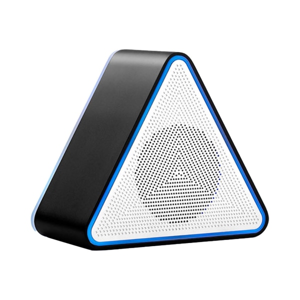 Bärbar Bluetooth-högtalare RGB-lampor Utomhus Tung subwoofer Ljud Med Stor Volym（Svart）