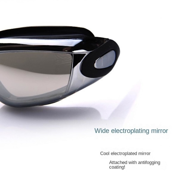 Anti-fog, UV-skydd, slitstarkt premiummaterial för vattensport simglasögon