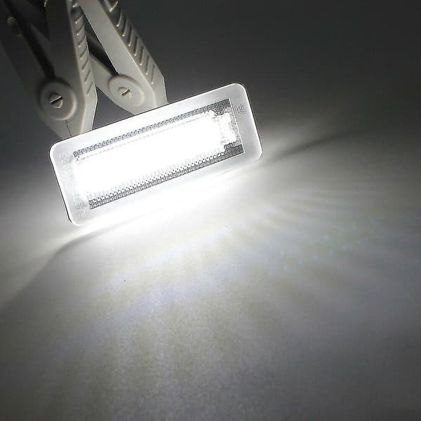 Bil LED Nummerpladelys Til Smart For Two Coupe Cabriolet 450 451 (haoyi)