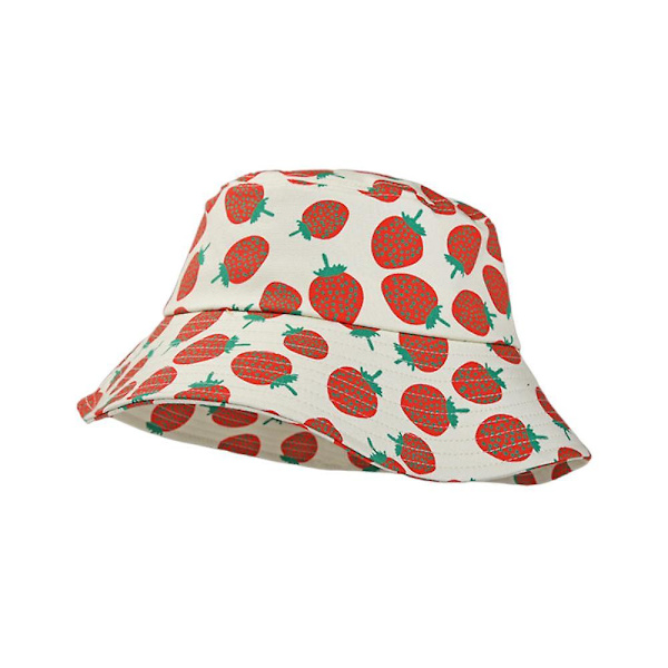 Hink i hink, herrars sommar kubanska hatt vardaglig bomullsstil hink hatt unisex mode lätt utomhus varm rolig sommar strand (mörkgrå)