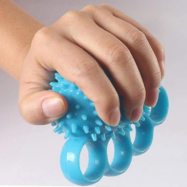 Grip Ball Massager -harjoituspallo (sininen) (1kpl)