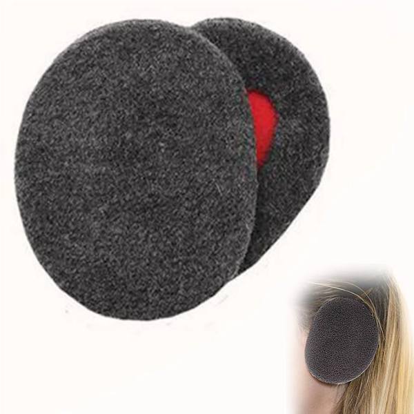 Öronvärmare för kvinnor/män - Öronvärmare fodrade med fleece - Skydd mot vind/kyla - Öronmuffar täcker örat helt Höst/Vinter