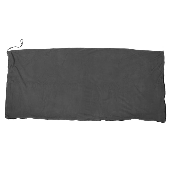 Sovesekk, fleece sovesekk, utendørs sovesekk, konvoluttformet sovesekk (180.00X75.00X0.50CM, grå)