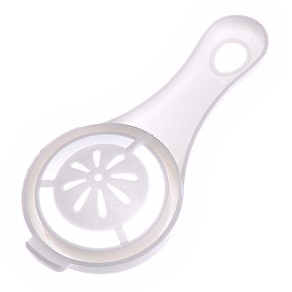 Mini æggehvideseperator æggeblomme separator (hvid)