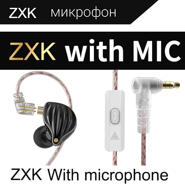 Metall Subwoofer In Ear Sport Hörlurar FAN0378（Svart）