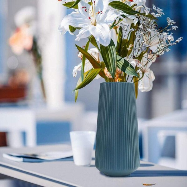 Stora vaser modern vardagsrum dekoration pampas gräs bord dekoration