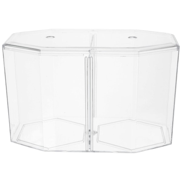 Transparent breeding box for household fish breeding box isolation box fish (20X12X11CM, transparent)