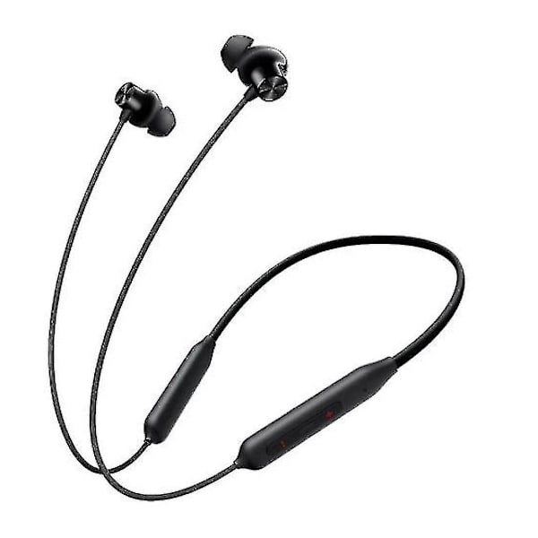 Earphone Oneplus Z2 Neck Bluetooth Earphone Sort Tilgængelig Til Iphone Og Android